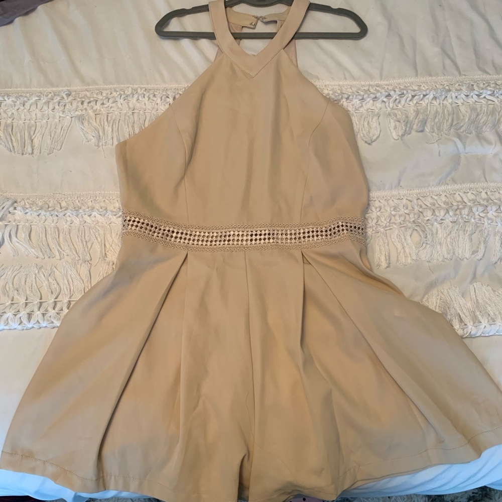 Forever21 beige romper